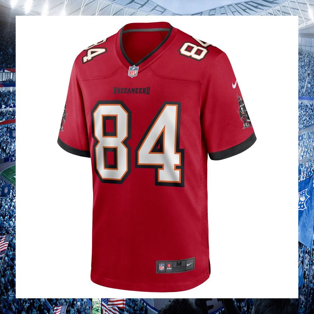 cameron brate tampa bay buccaneers nike red football jersey 2 518