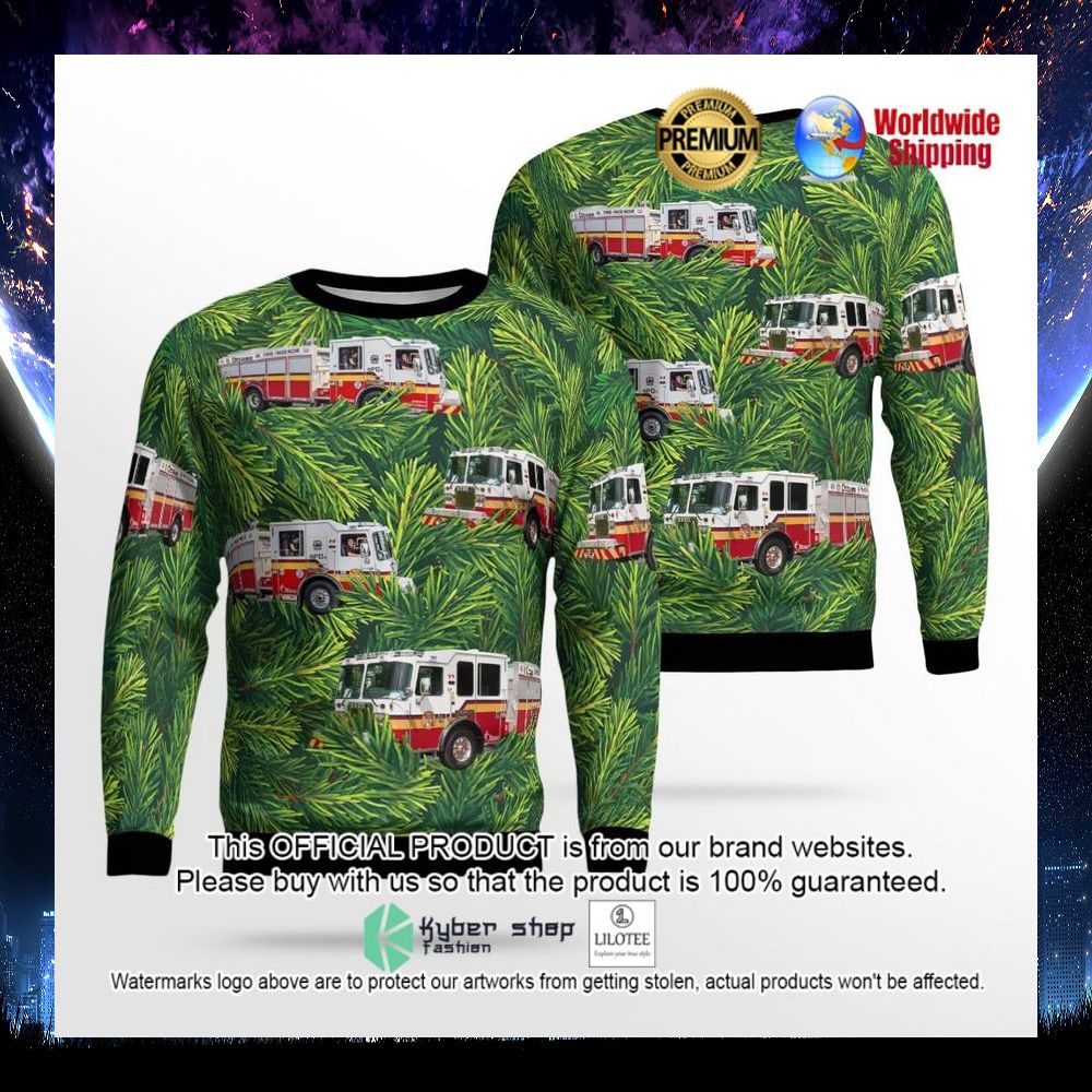canada ottawa fire services ugly sweater 1 742
