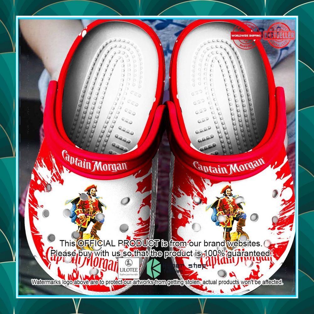 captain morgan red crocs crocband shoes 1 269