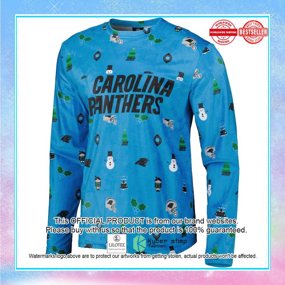 carolina panthers foco blue sweater 2 392