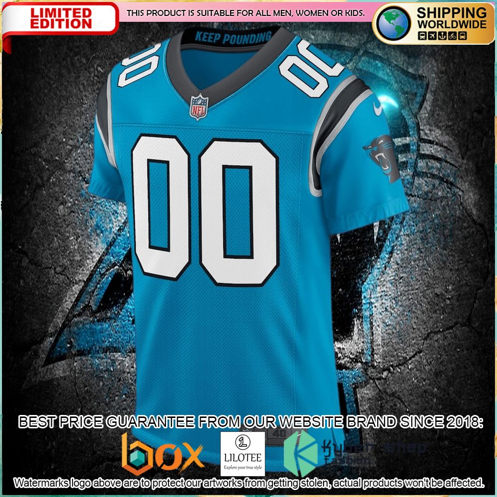 carolina panthers nike classic elite custom blue football jersey 2 51