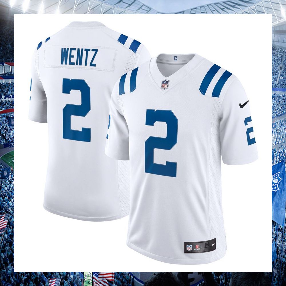 carson wentz indianapolis colts nike vapor limited white football jersey 1 614