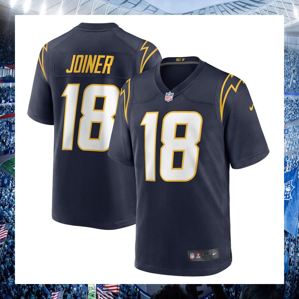 charlie joiner los angeles chargers nike retired navy football jersey 1 511