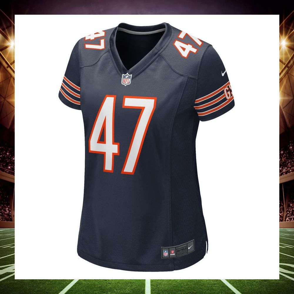 chase allen chicago bears navy football jersey 2 778