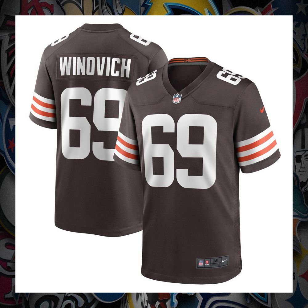 chase winovich cleveland browns brown football jersey 1 295