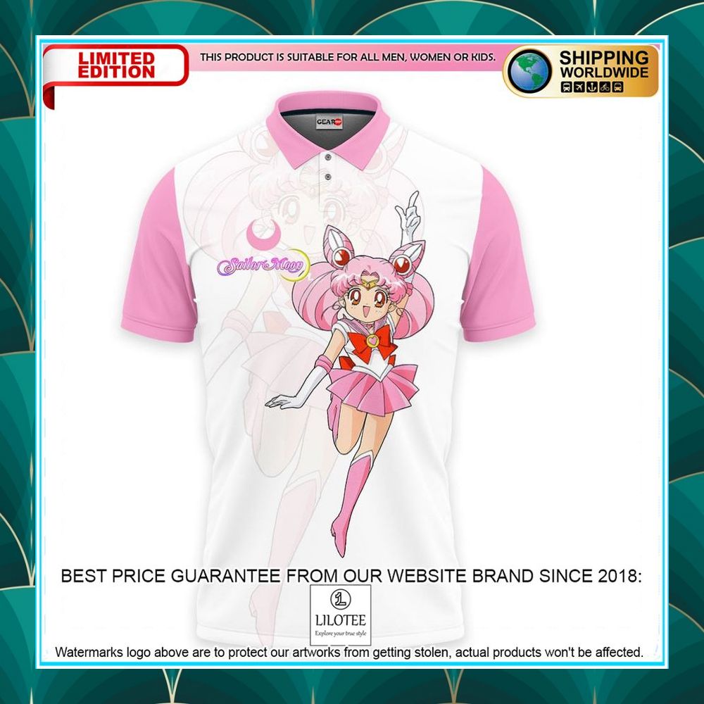 chibiusa sailor anime polo shirt 2 948
