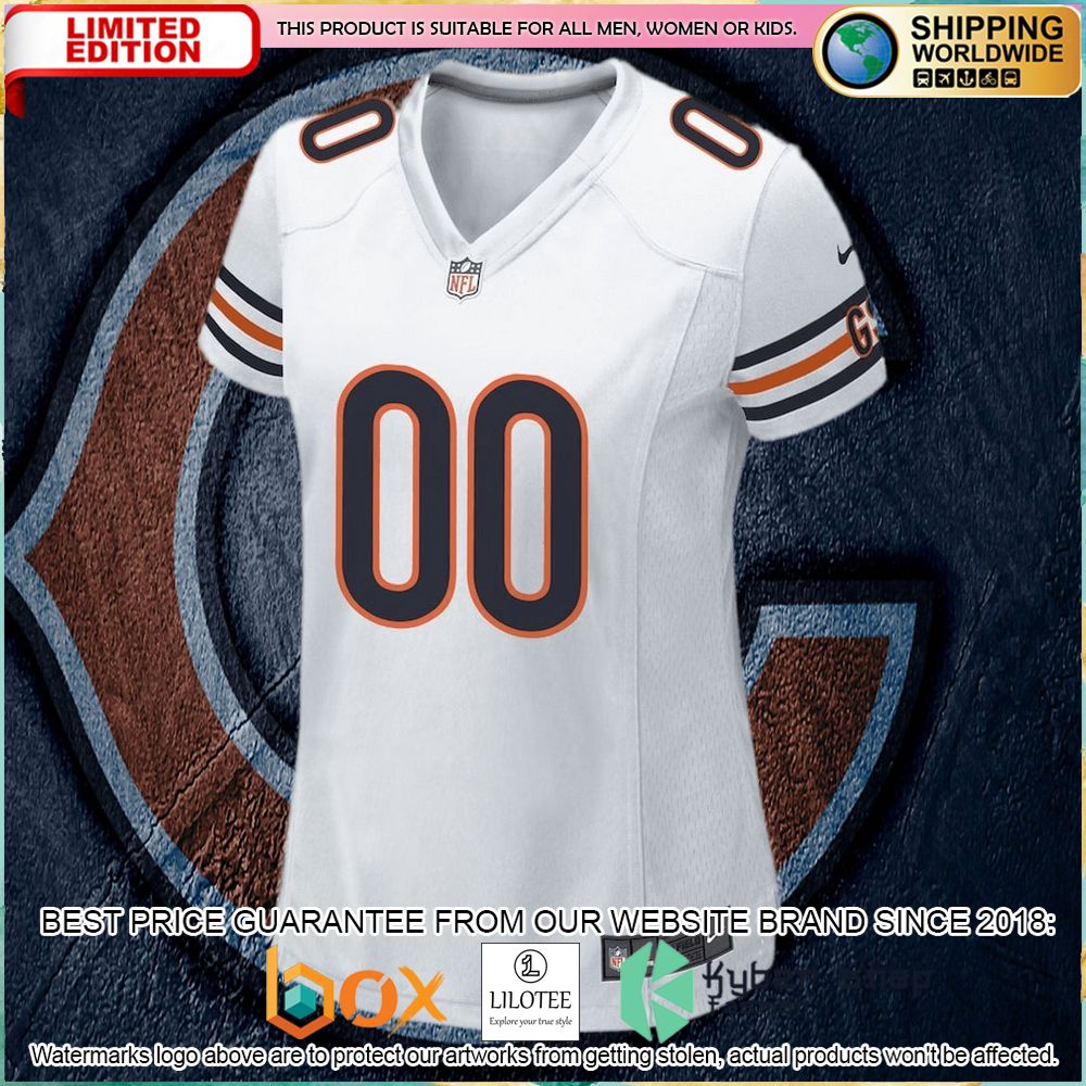 chicago bears nike womens custom white football jersey 2 913