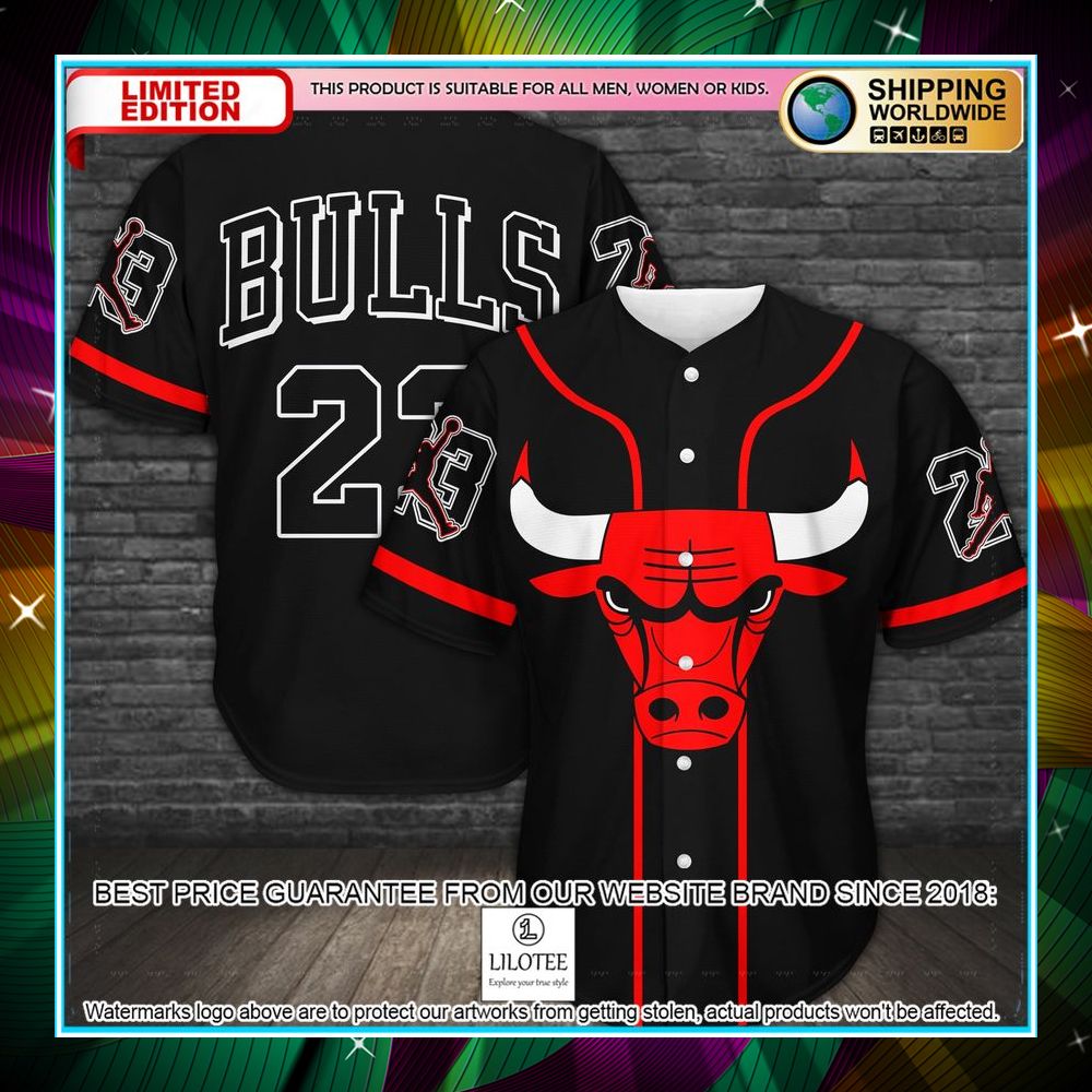 chicago bulls 23 baseball jersey 1 889