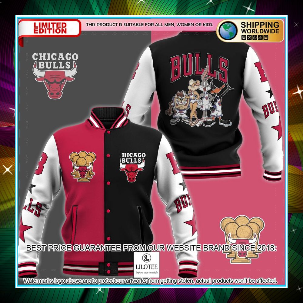 chicago bulls looney tunes baseball jersey 1 698