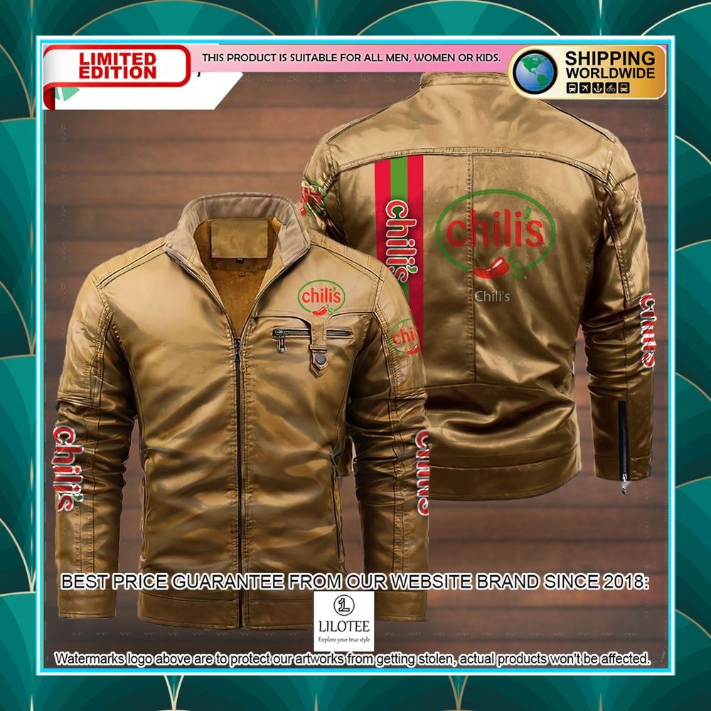 chilis leather jacket 3 58