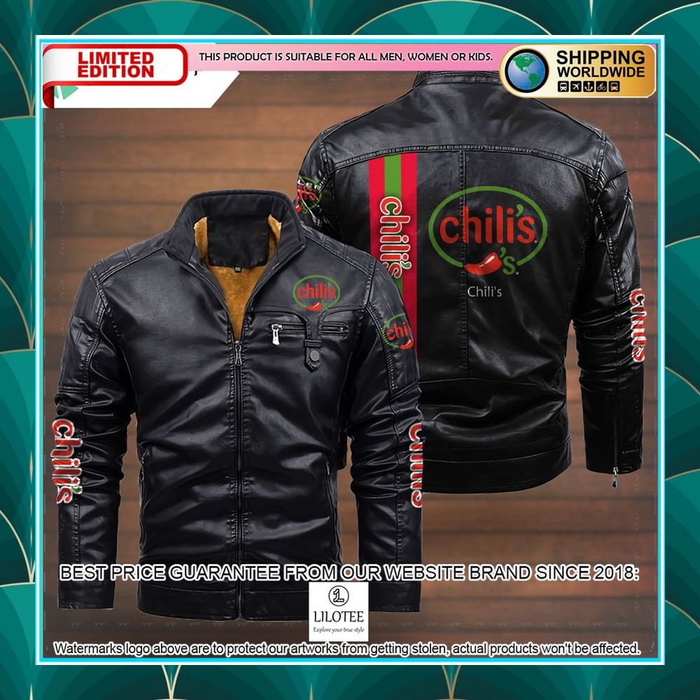 chilis leather jacket 4 540