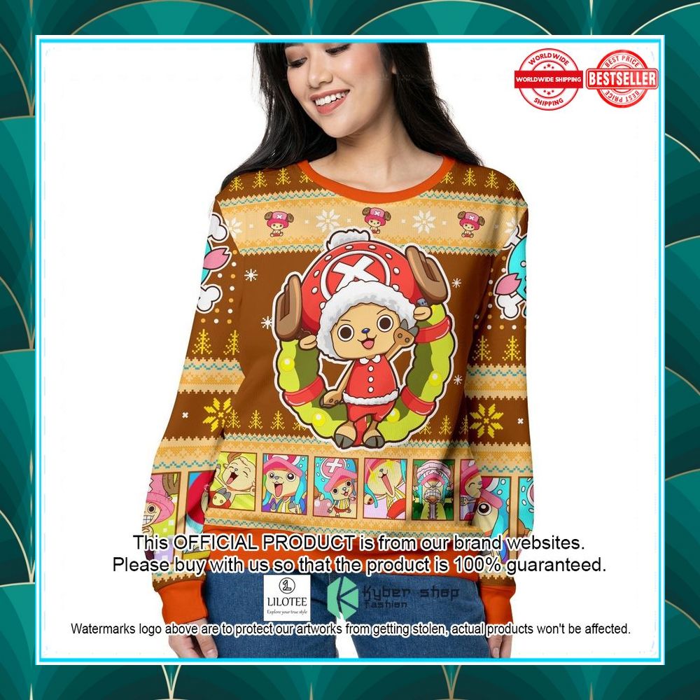 chopper christmas ugly sweater 1 446