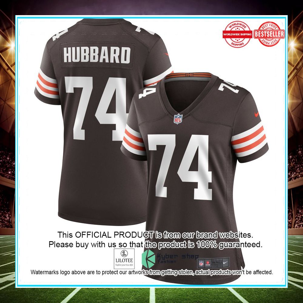 chris hubbard cleveland browns brown football jersey 1 256