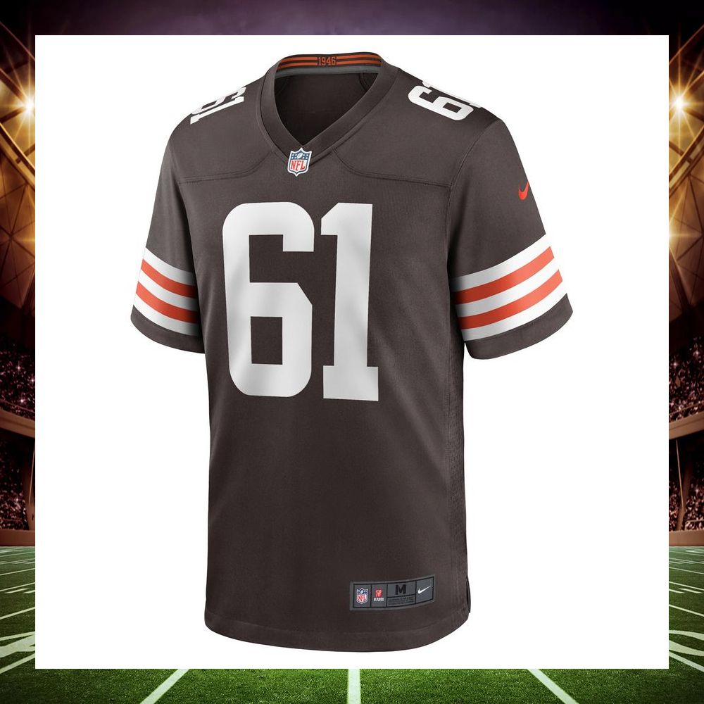 chris odom cleveland browns brown football jersey 2 522