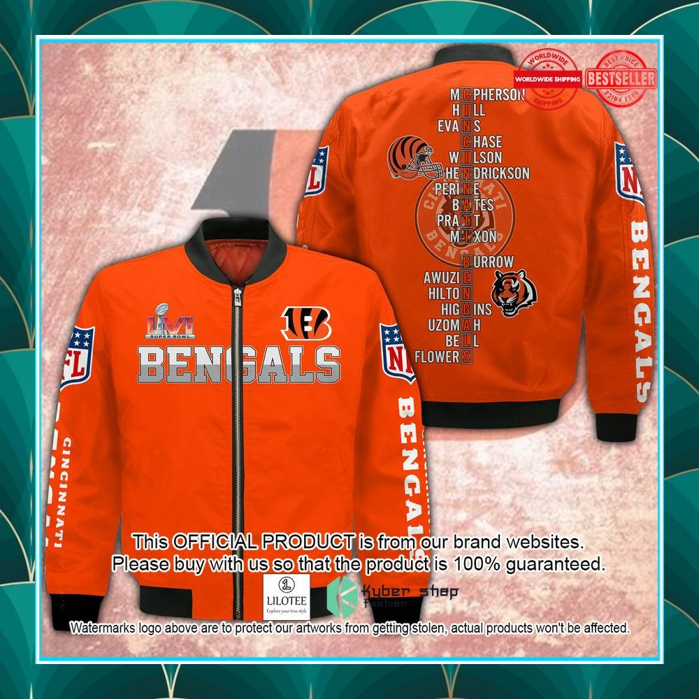 cincinnati bengals bomber jacket 1 123