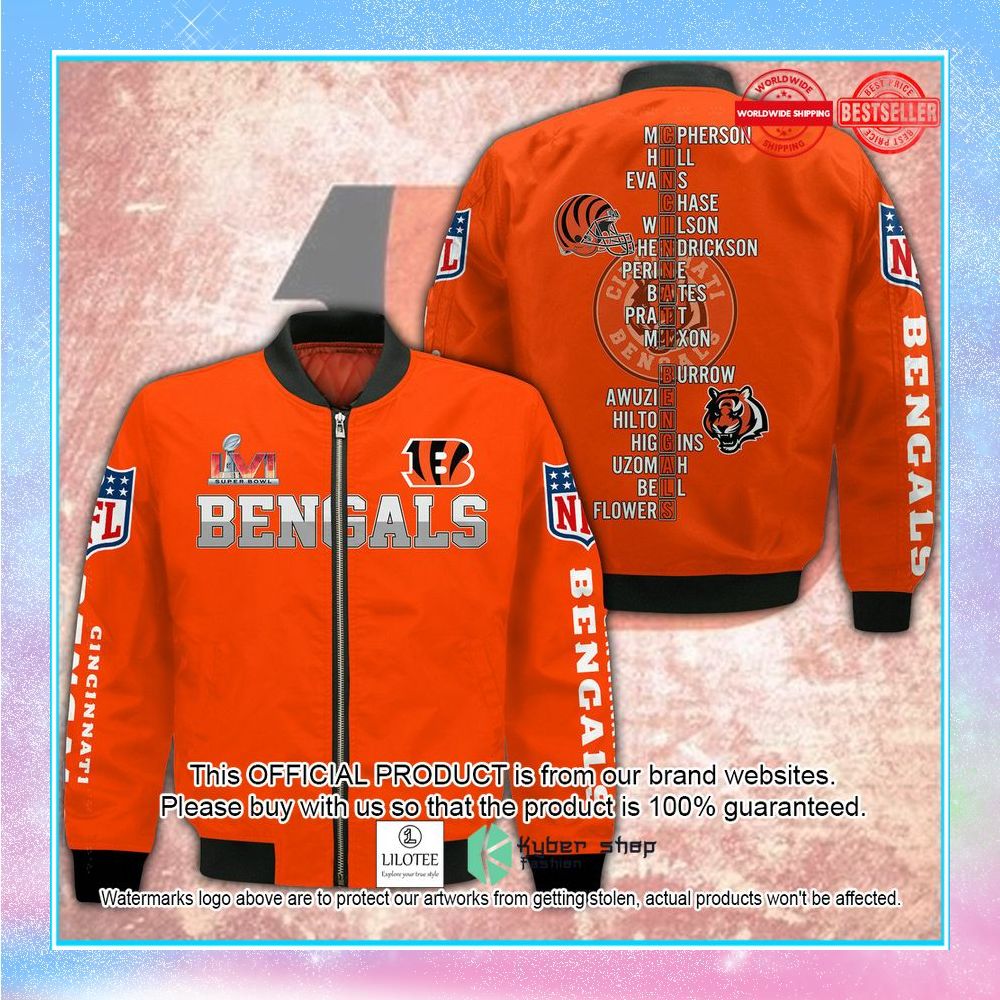 cincinnati bengals bomber jacket 1 922