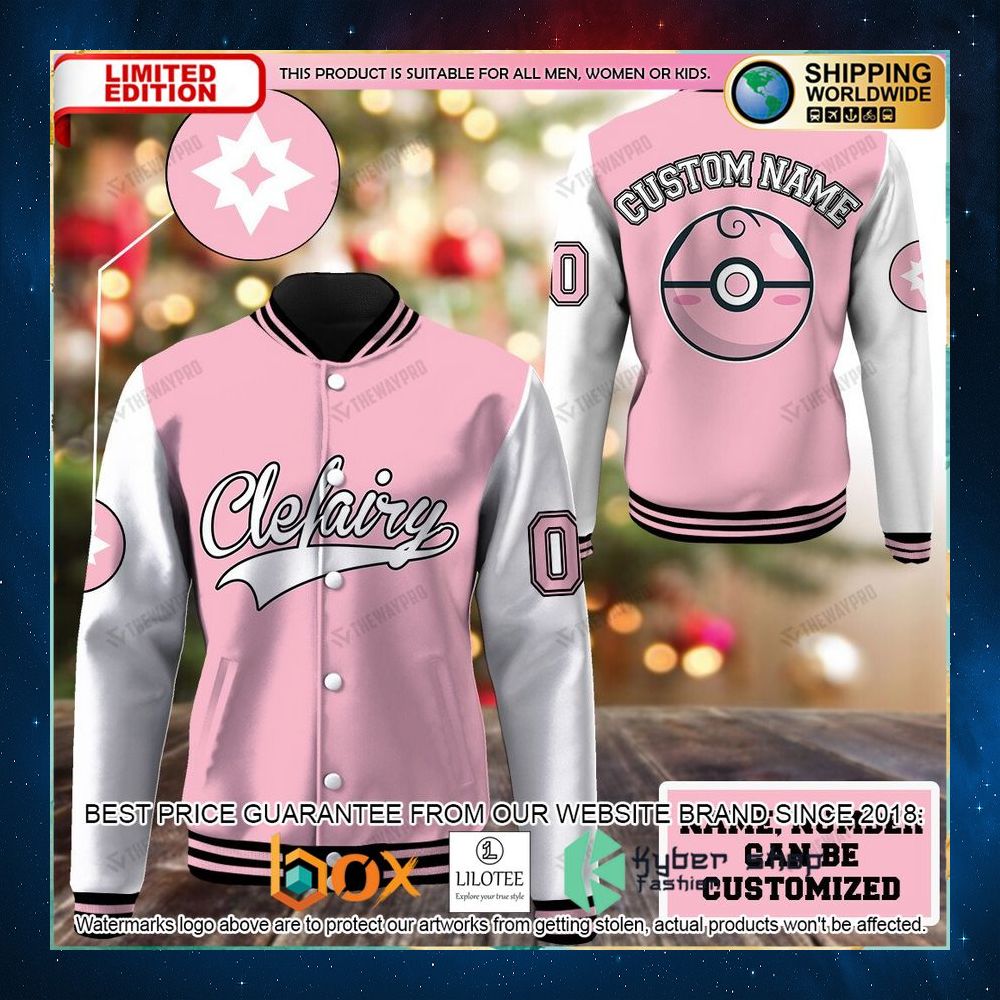clefairy pokeball personalized baseball jacket 1 719
