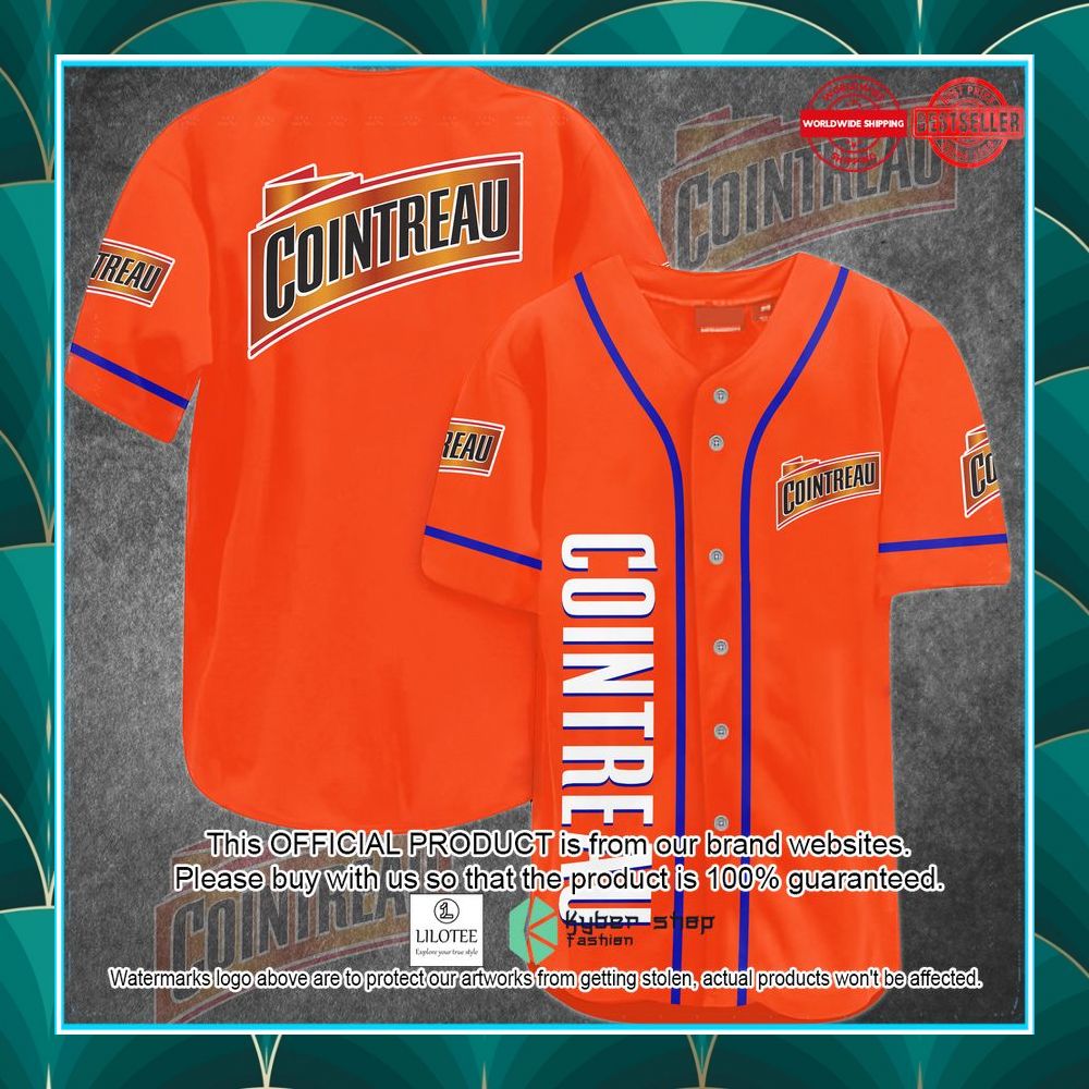 cointreau orange baseball jersey 1 301