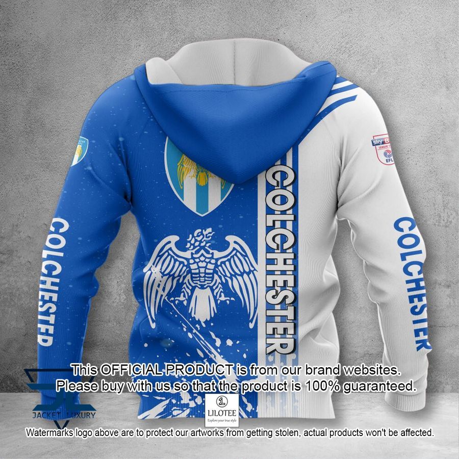 colchester united shirt hoodie 2 889