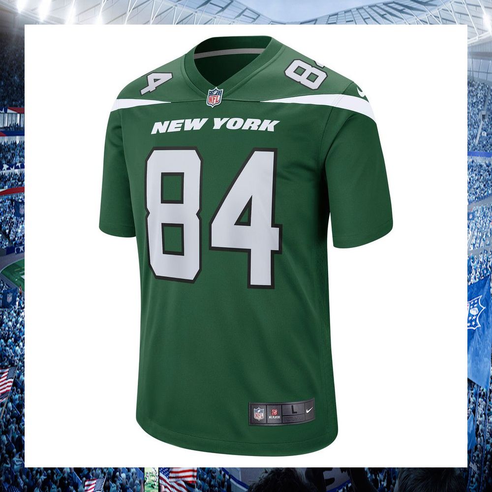 corey davis new york jets nike gotham green football jersey 2 541