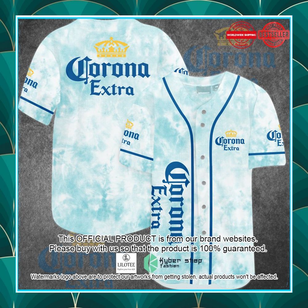 corona extra baseball jersey 1 744