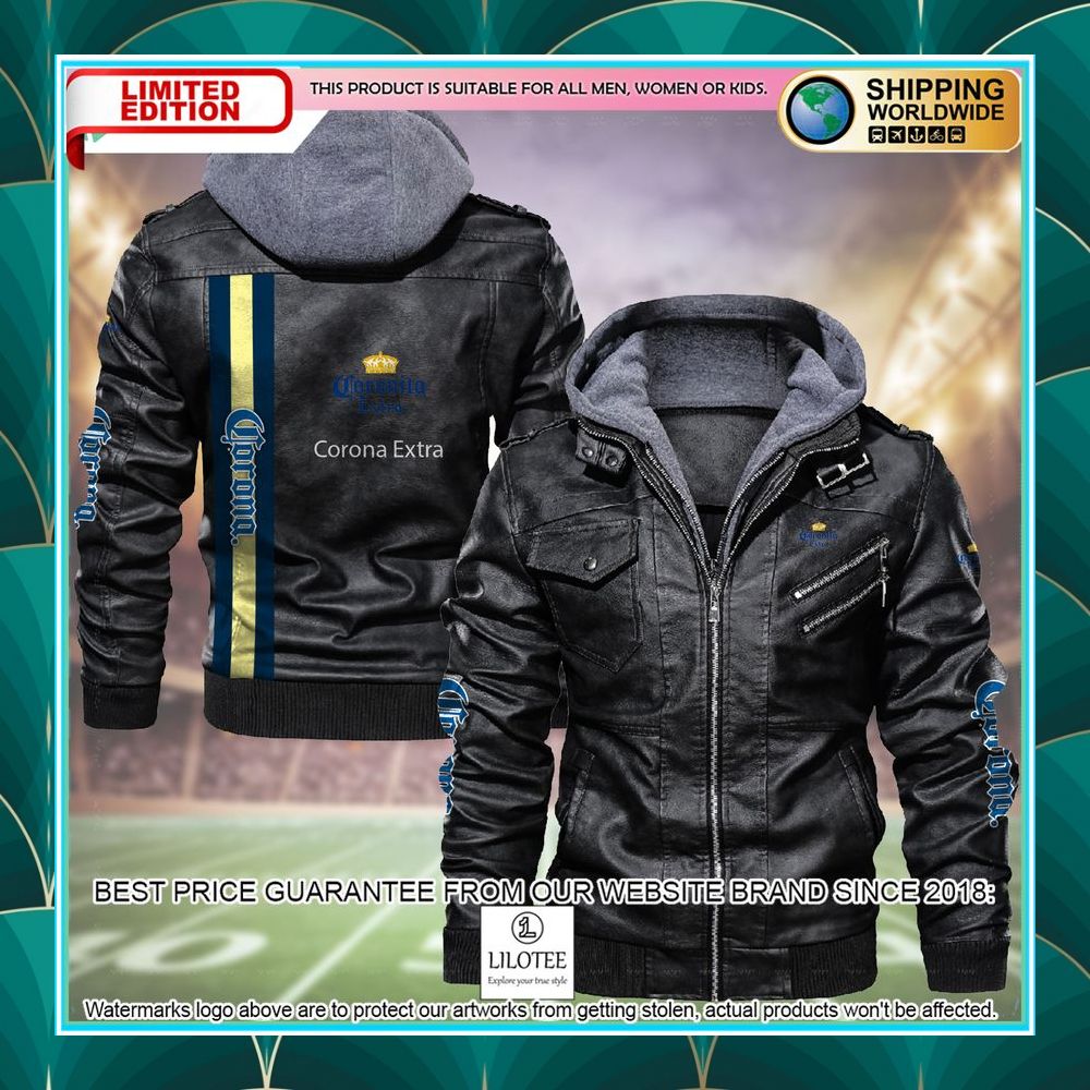 corona extra coronita leather jacket 2 879
