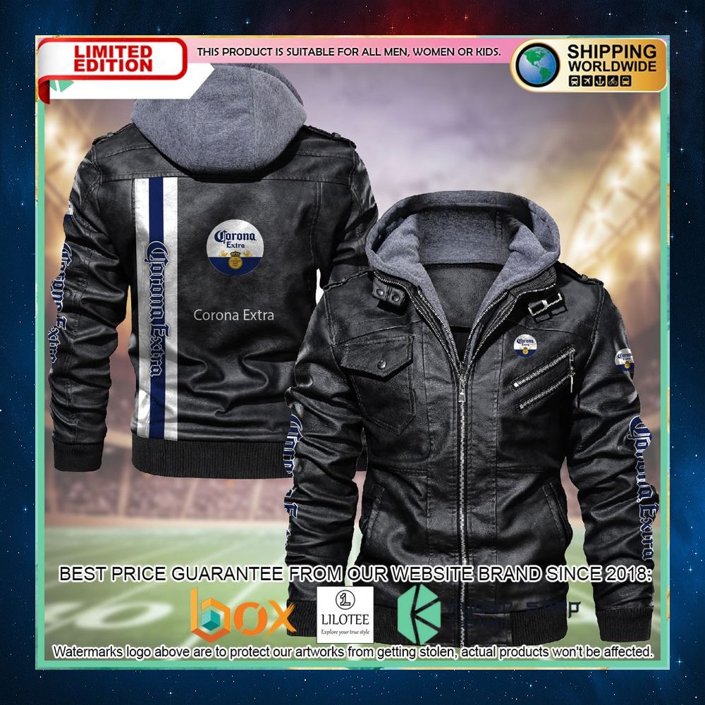 corona extra leather jacket 2 361