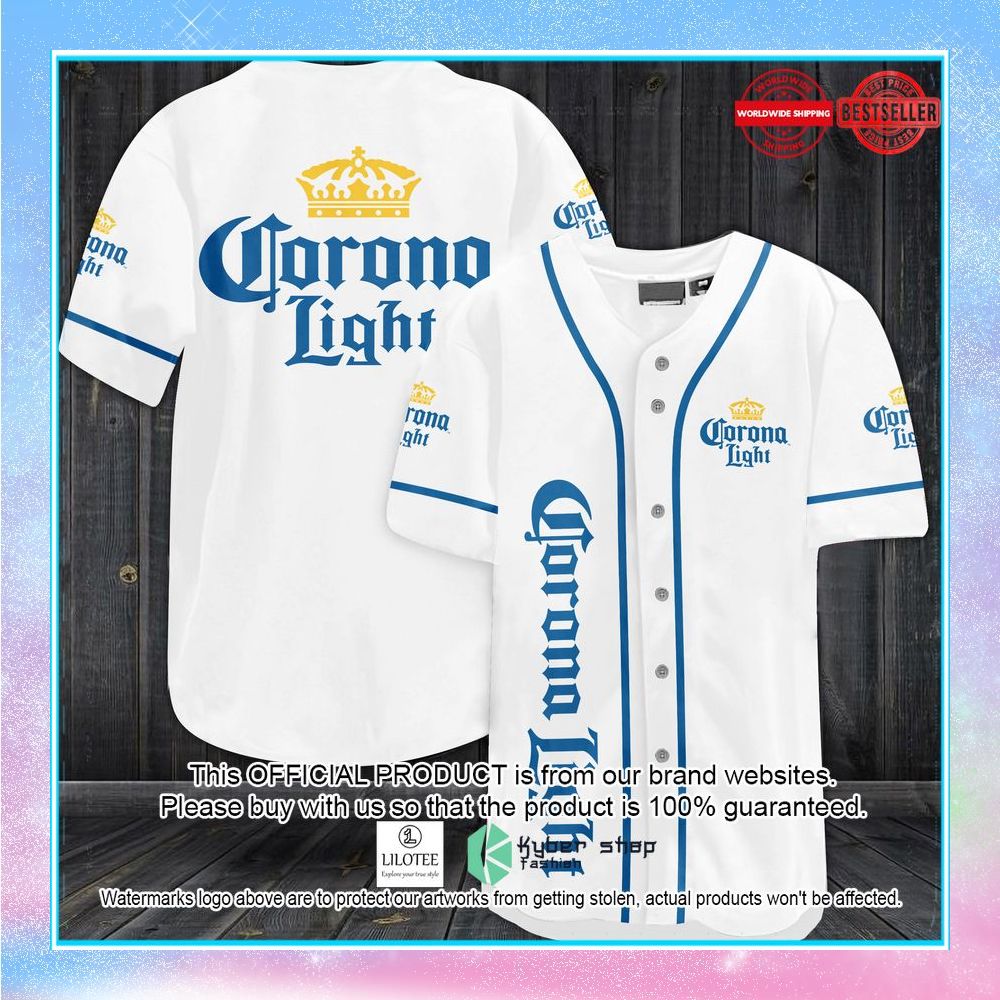 corona light baseball jersey 1 242