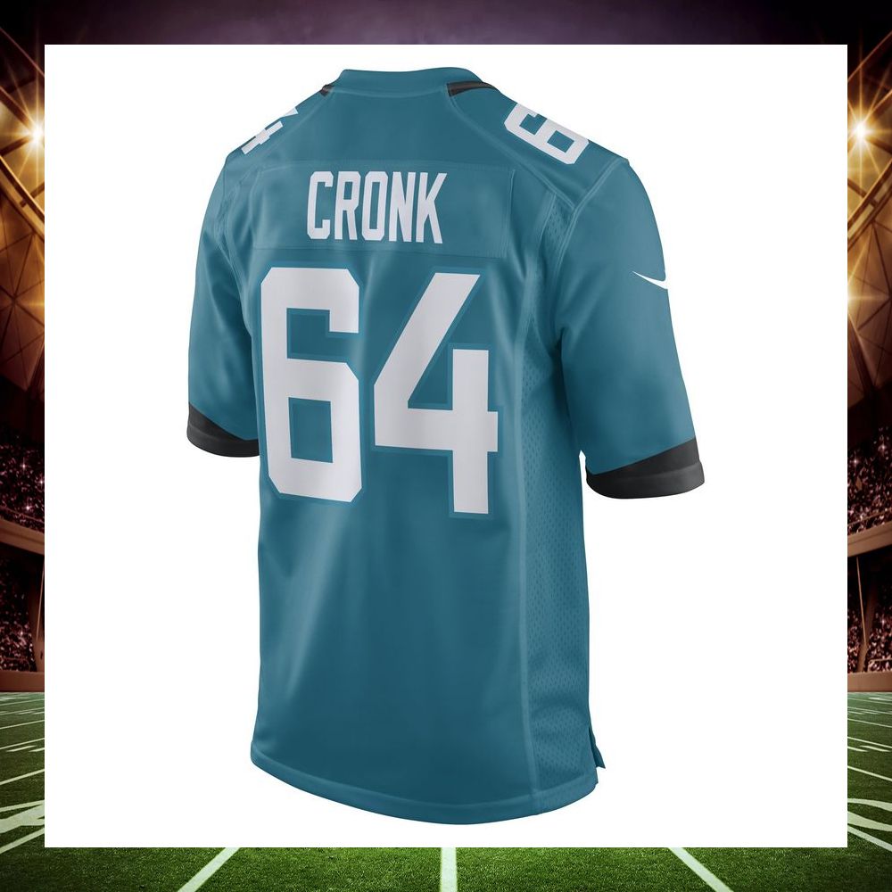 coy cronk jacksonville jaguars teal football jersey 3 234