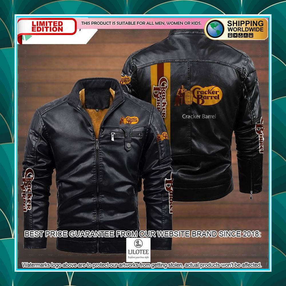 cracker barrel leather jacket 4 969