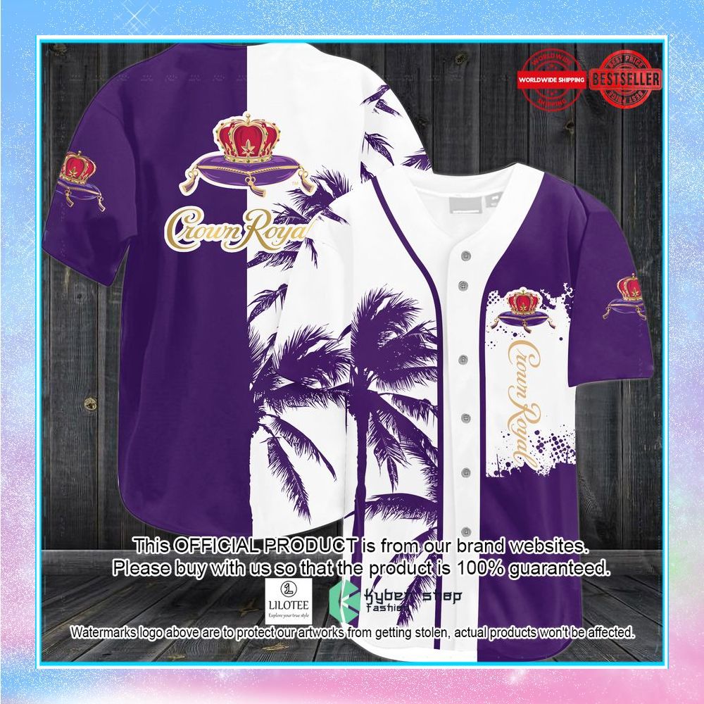 crown royal coconut baseball jersey 1 373