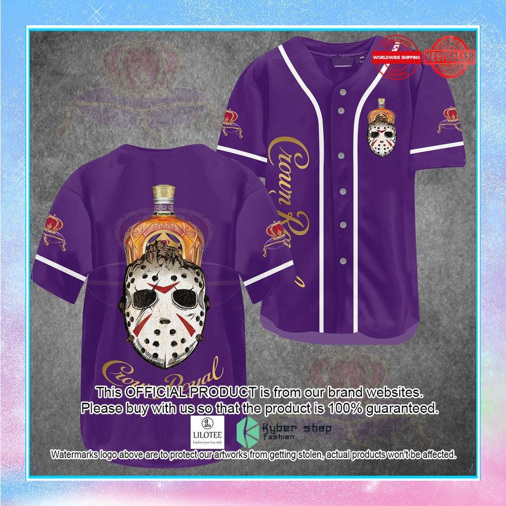crown royal jason voorhees baseball jersey 1 243