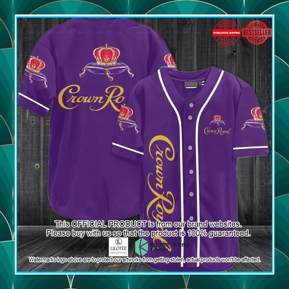 crown royal purple baseball jersey 1 337