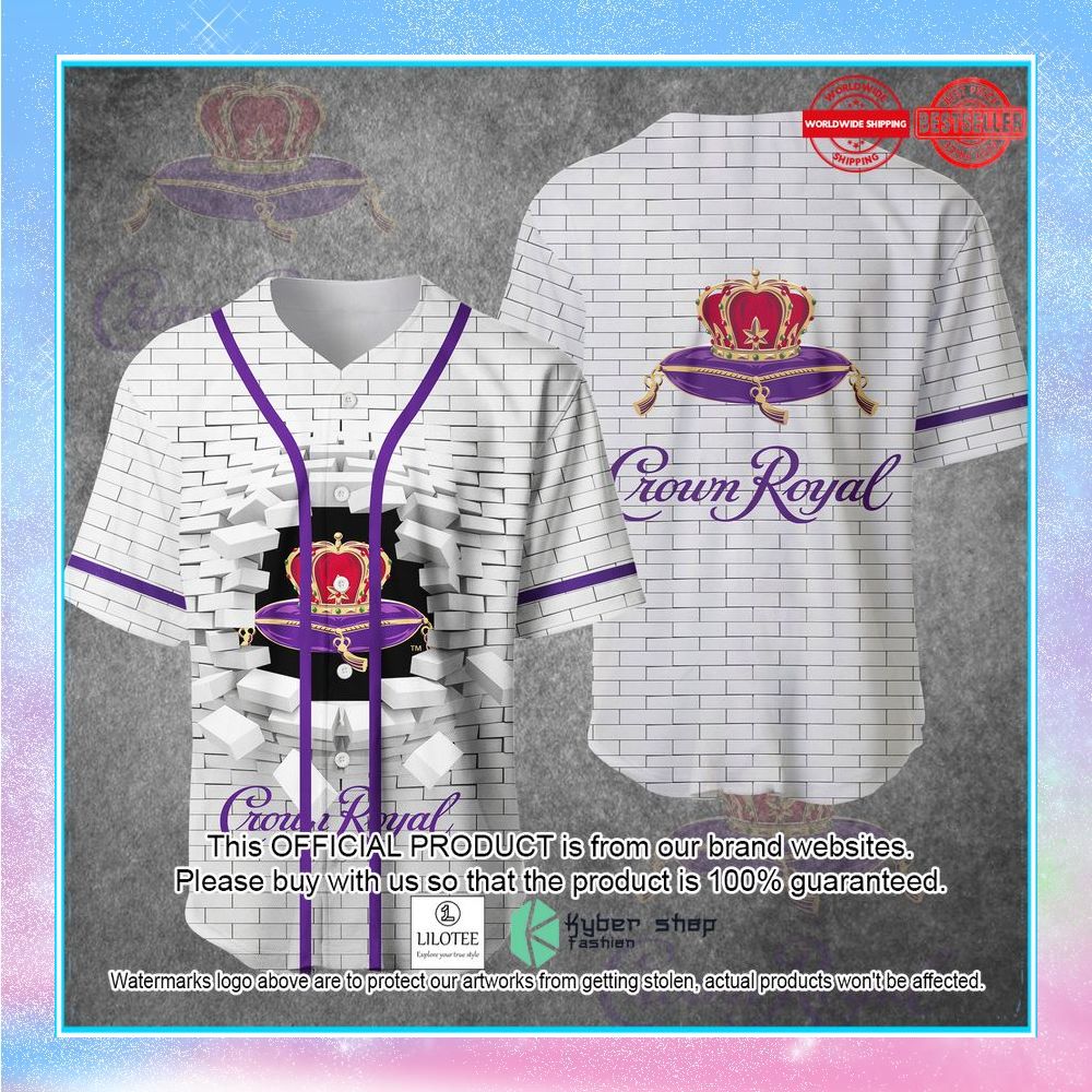 crown royal wall baseball jersey 1 513