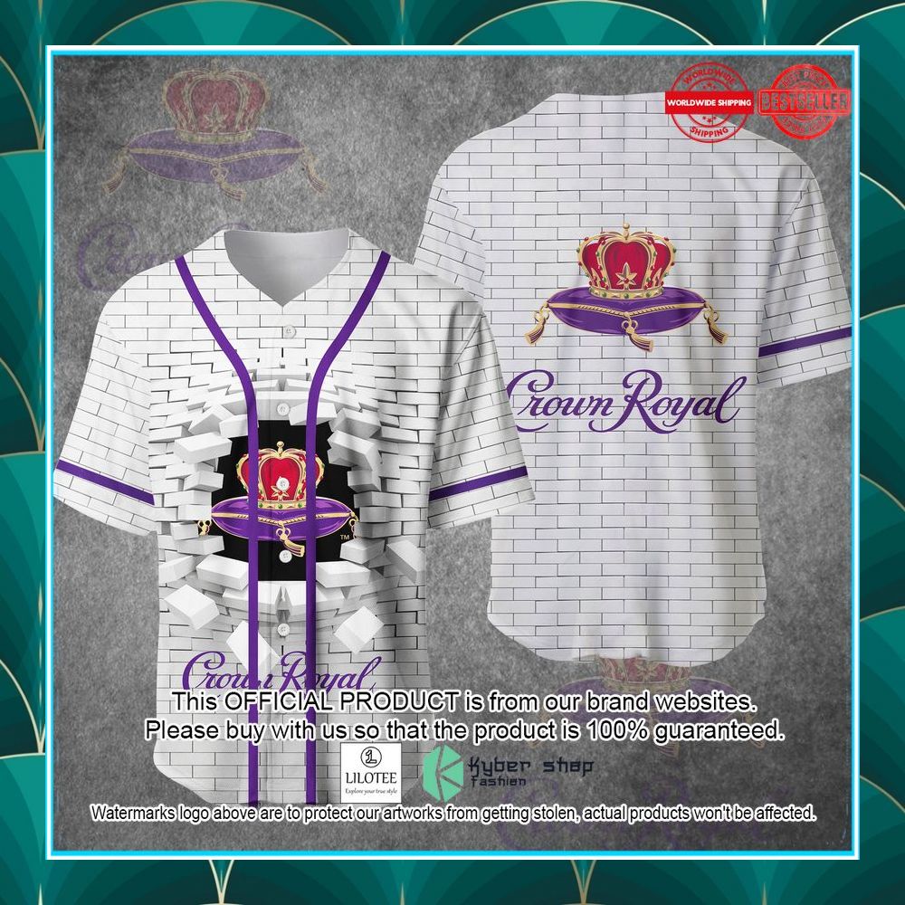 crown royal wall baseball jersey 1 604