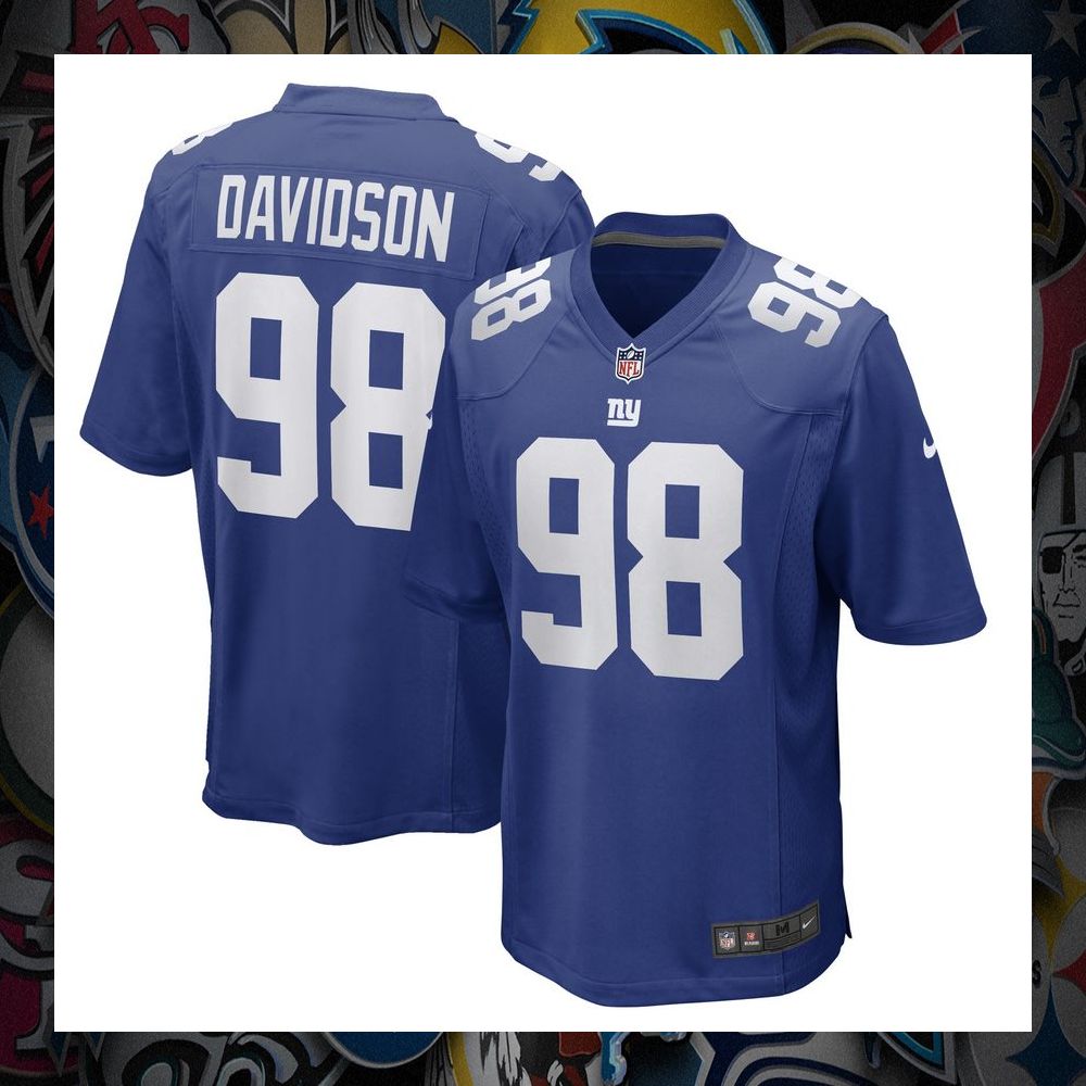 d j davidson new york giants royal football jersey 1 301
