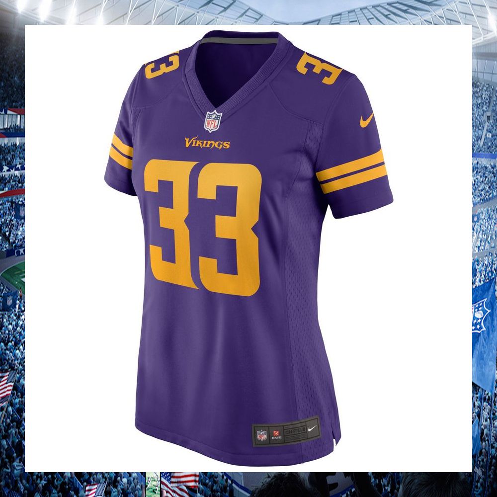 dalvin cook minnesota vikings nike womens alternate purple football jersey 2 640