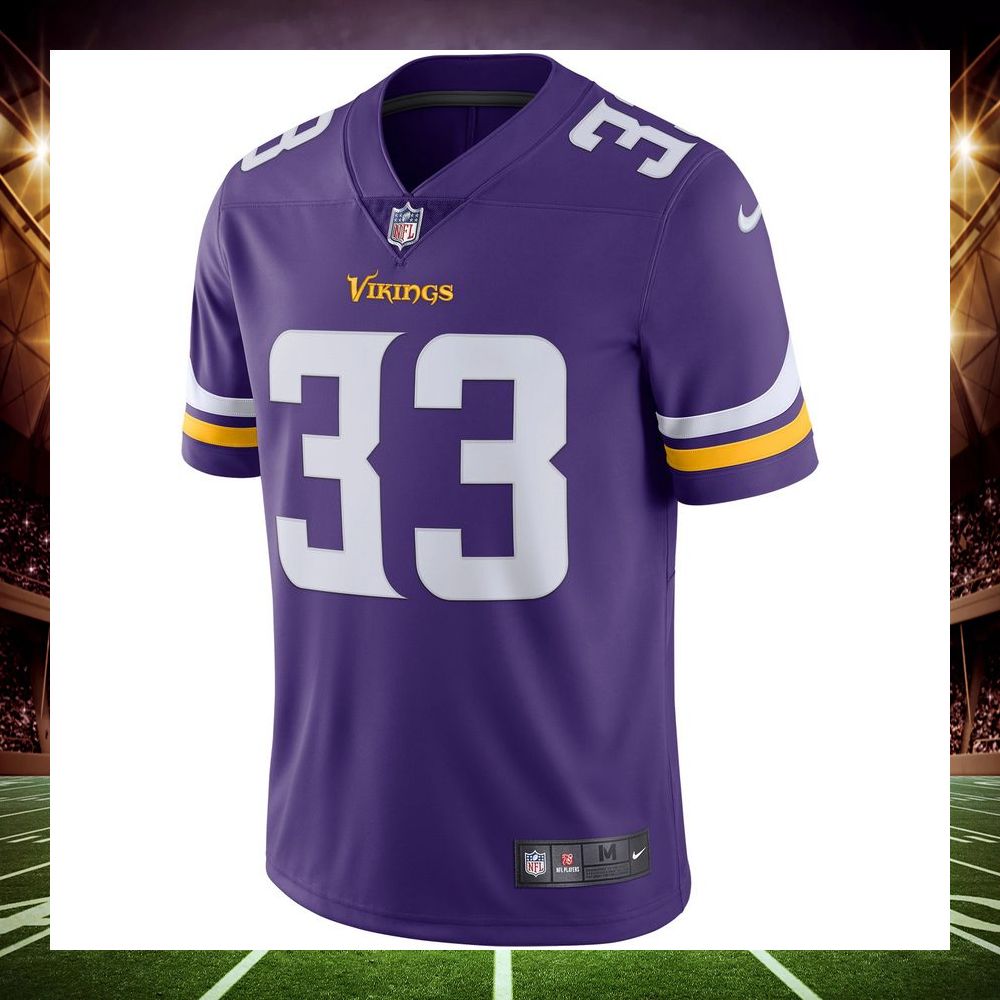 dalvin cook minnesota vikings vapor untouchable limited purple football jersey 2 642