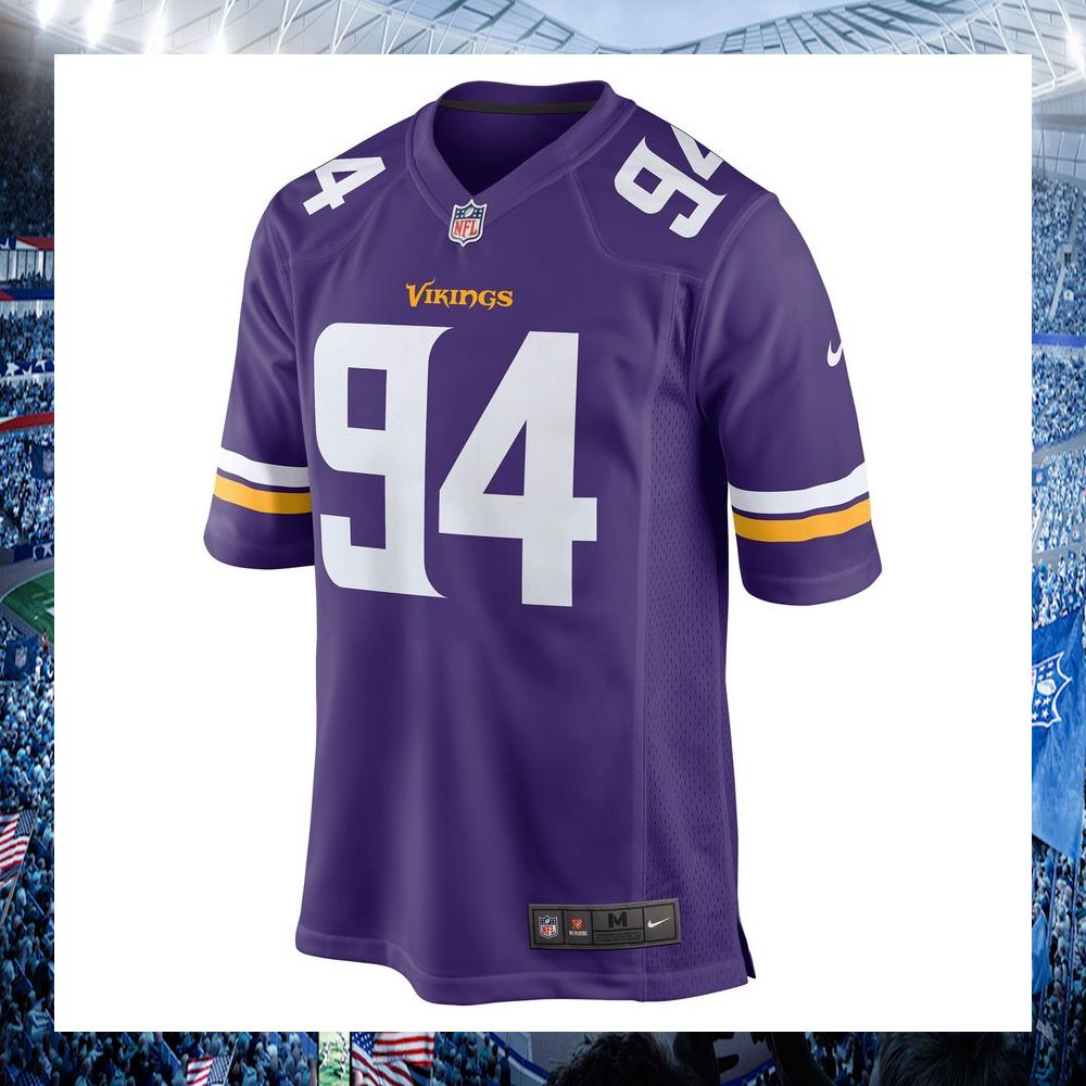 dalvin tomlinson minnesota vikings nike purple football jersey 2 165