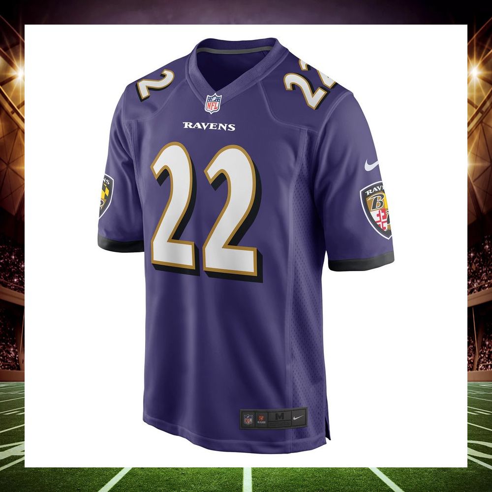 damarion williams baltimore ravens purple football jersey 2 744