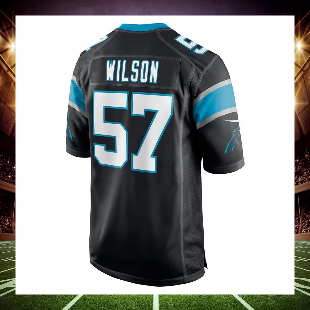 Damien Wilson Carolina Panthers Black Football Jersey - LIMITED EDITION 3 damien wilson carolina panthers black football jersey 3 857