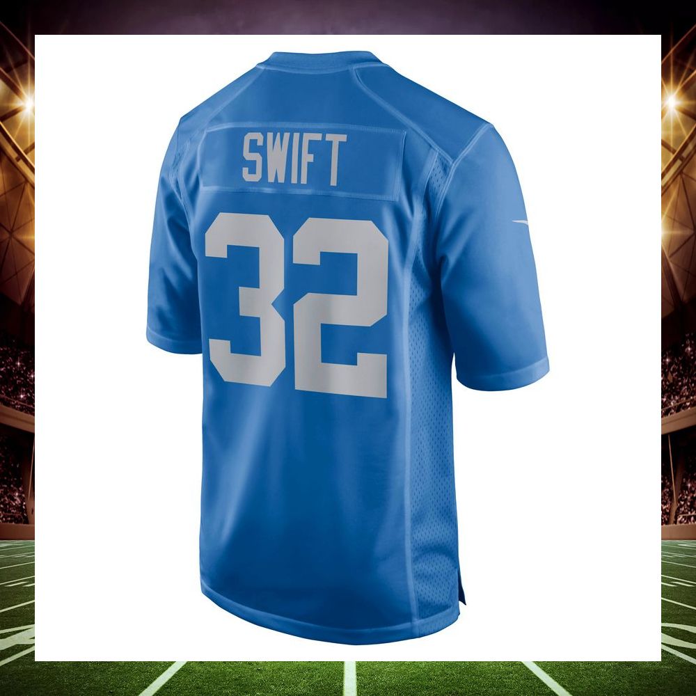 dandre swift detroit lions blue football jersey 3 628
