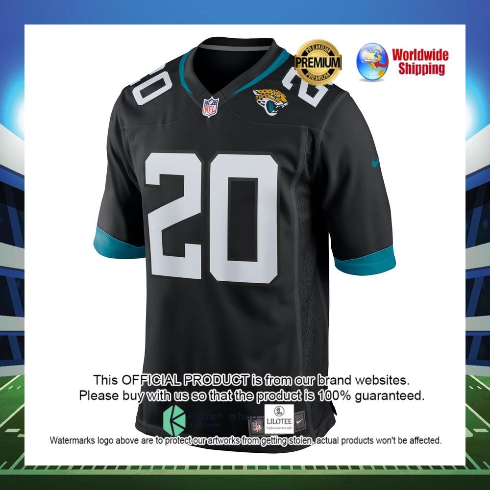 daniel thomas jacksonville jaguars nike game black football jersey 2 216