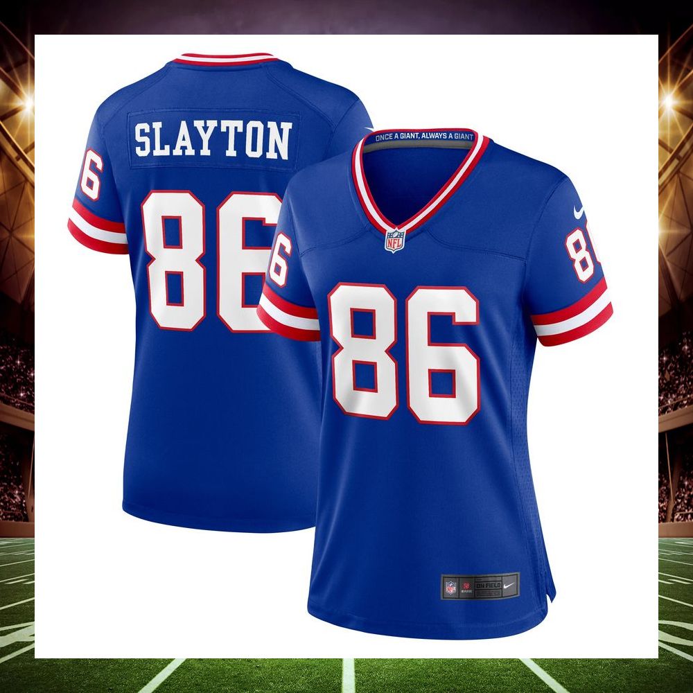 darius slayton new york giants classic royal football jersey 1 415