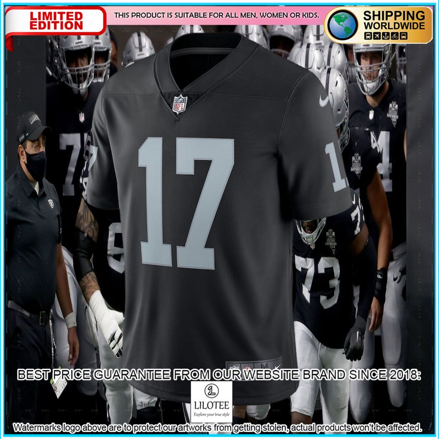 Davante Adams Las Vegas Raiders Vapor Black Football Jersey 5 davante adams las vegas raiders vapor black football jersey 2 191
