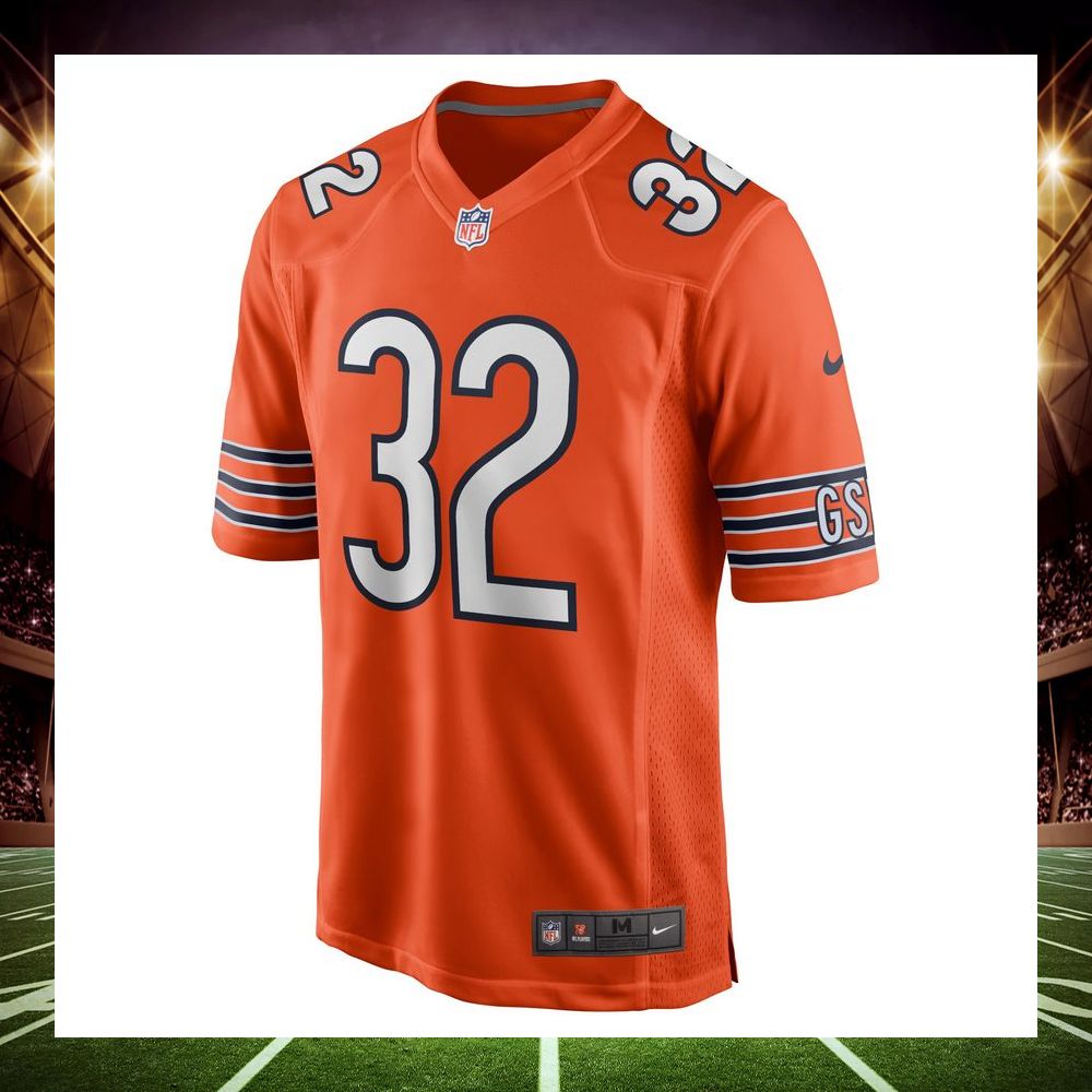 david montgomery chicago bears alternate orange football jersey 2 238