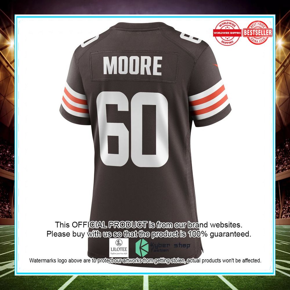 David Moore Cleveland Browns Brown Football Jersey - LIMITED EDITION 3 david moore cleveland browns brown football jersey 3 160