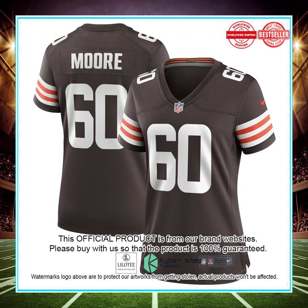 David Moore Cleveland Browns Brown Football Jersey - LIMITED EDITION 4 david moore cleveland browns brown football jersey 4 116