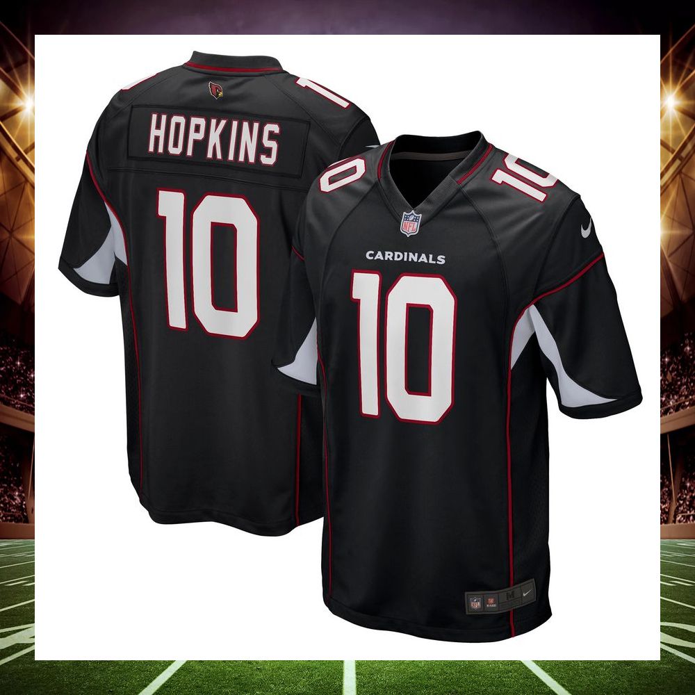 deandre hopkins arizona cardinals black football jersey 4 415
