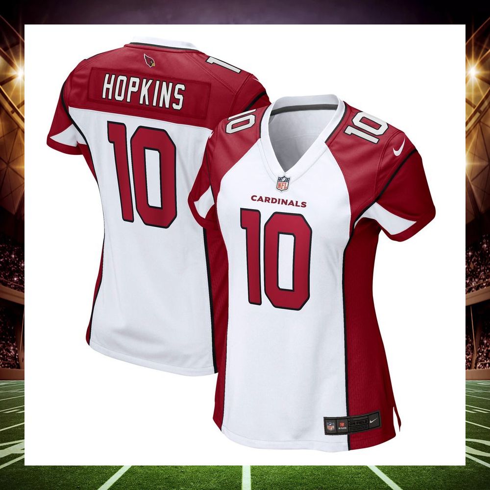 deandre hopkins arizona cardinals white football jersey 1 416